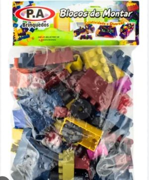 Blocos de montar com 78 peças