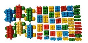 Blocos de montar com 78 peças