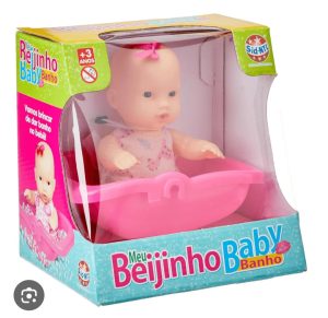 Boneca Meu Beijinho Baby Banho
