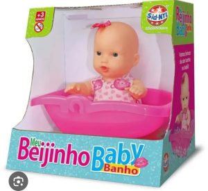 Boneca Meu Beijinho Baby Banho