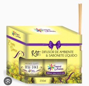 Kit Difusor de Ambiente e Sabonete líquido 250ml