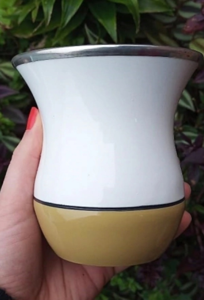Cuia Chimarrão Bicolor de Porongo - Imagem 2