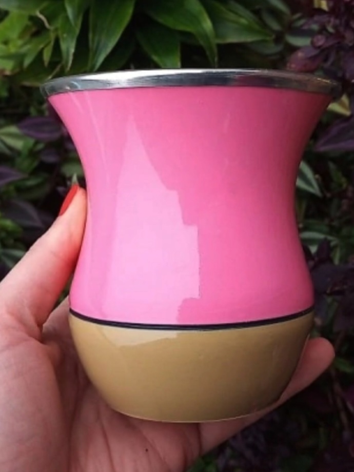 Cuia Chimarrão Bicolor de Porongo - Imagem 3