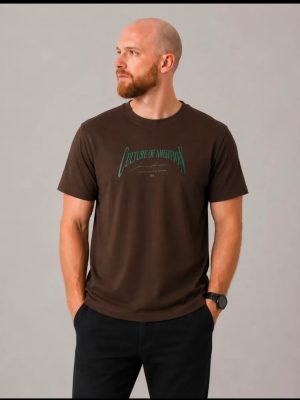 Camiseta Masculina Gola Redonda